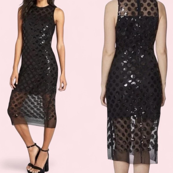 Betsey Johnson Dresses & Skirts - ✨ NWT Vintage Y2K Betsey Johnson Sequin Midi Dress – Size 10